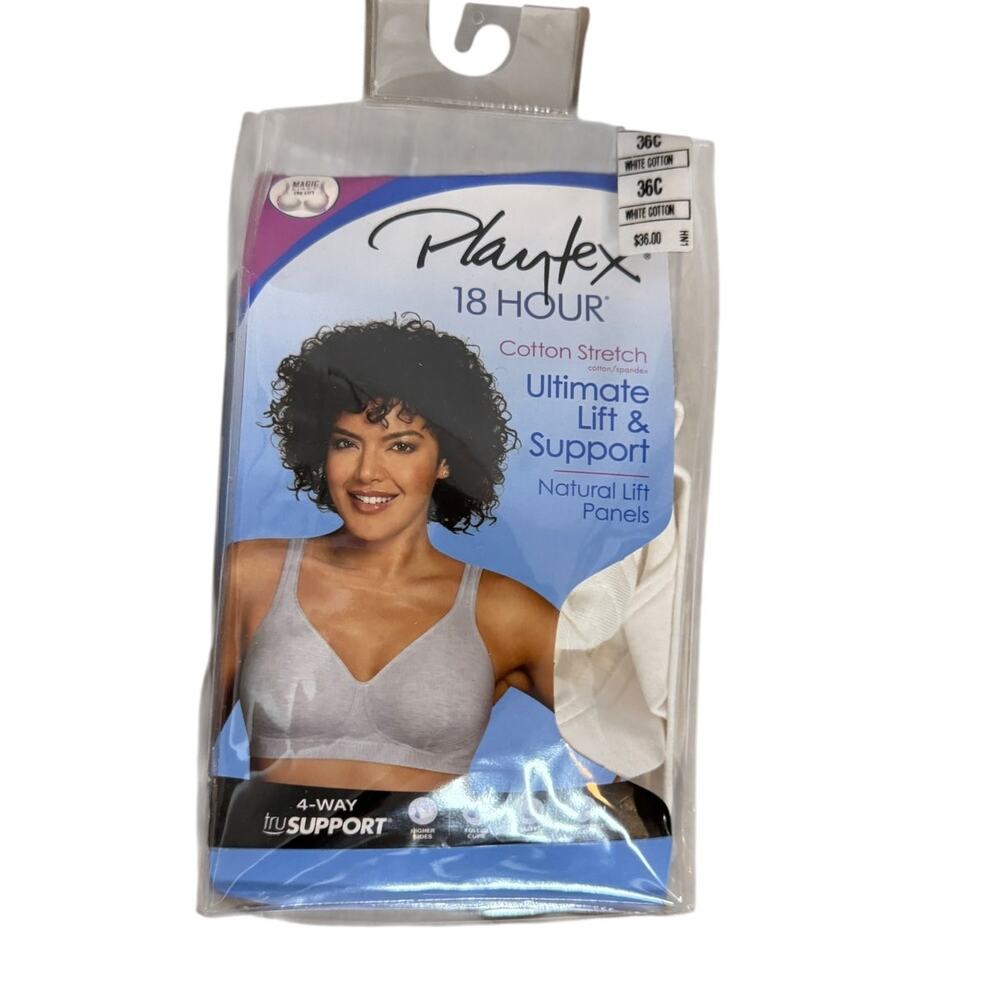 PLAYTEX 36C - 18 Hr Ultimate Lift & Support Bra